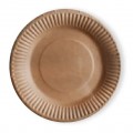 9" PAPER PLATE (BROWN) (100'S) (10PKT/CTN)