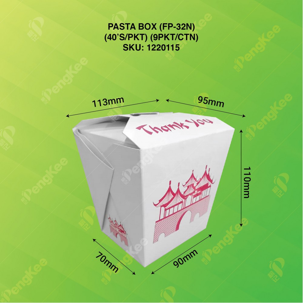 PASTA BOX ( FP-32N ) ( 40PCS X 9PKT/CTN ) HMT