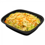 BX-289-BASE PP PLASTIC MEDIUM CATERING PLATTER WITH 1 COMPARTMENT (50PCS X 2PKT / CTN) BENXON 