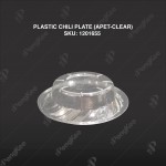 PLASTIC CHILI PLATE (APET-CLEAR) (500'S/PKT)