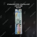 STAINLESS STEEL SPATULA SET (CM-2) (CM) STAINLESS STEEL SPATULA SET (CM-2) (CM)