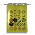 A4 PET Glossy Gold (Waterproof)  for Inkjet Printer (10 PCS)
