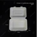 PCT096 9" X 6" SUGARCANE LUNCH BOX PCT096 9" X 6" SUGARCANE LUNCH BOX