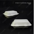PCT096 9" X 6" SUGARCANE LUNCH BOX PCT096 9" X 6" SUGARCANE LUNCH BOX