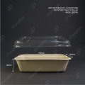 UBT-1B UNBLEACH-SUGARCANE-POTATOES-TRAY-WITH-LID 