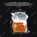 5L TRANSPARENT SUCTION DRINKS BAG OBLIQUE MOUTH LIQUIID DRINK POUCH STAND UP with HANDLE (CM) (31*32CM) (手提吸嘴自立袋) 5L TRANSPARENT SUCTION DRINKS BAG OBLIQUE MOUTH LIQUIID DRINK POUCH STAND UP with HANDLE (CM) (31*32CM) (手提吸嘴自立袋)