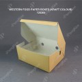 WESTERN FOOD PAPER BOXES (KRAFT COLOUR) (100'SPKT) WESTERN FOOD PAPER BOXES (KRAFT COLOUR) (100'SPKT)