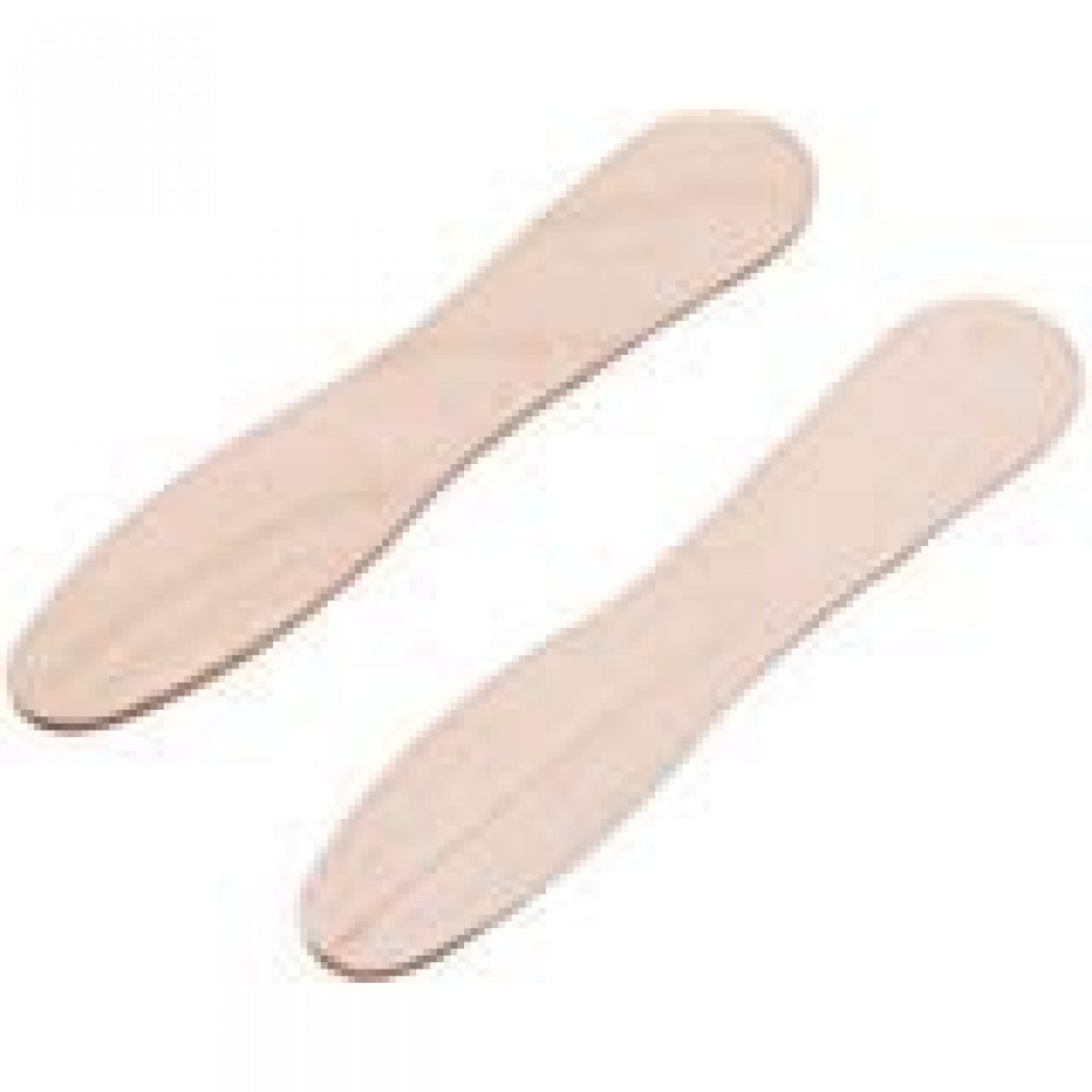 3.0" (75x16-11x1.35mm) WOODEN ICE CREAM SPOON WITH PAPER WRAPPED (单支包装冰勺) (10,000'S/CTN)