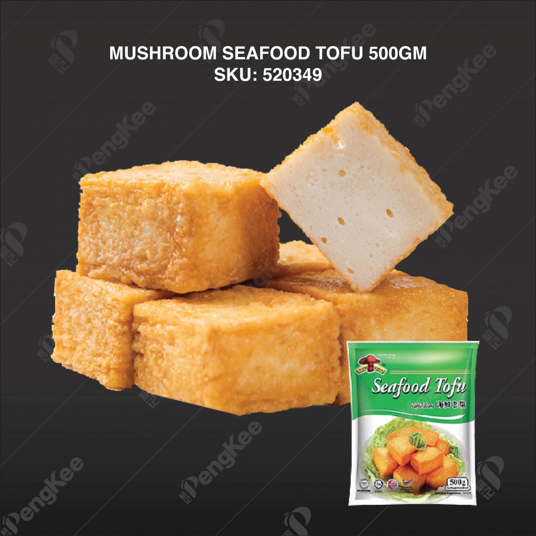 MUSHROOM SEAFOOD TOFU 500GM