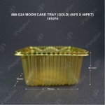 888-G24 MOON CAKE TRAY (GOLD) (50'S X 40PKT)  