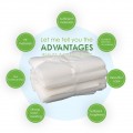 HDPE DOUBLE CUP HOLDER PACKING PLASTIC HAND BAG 31*27CM (50'S)