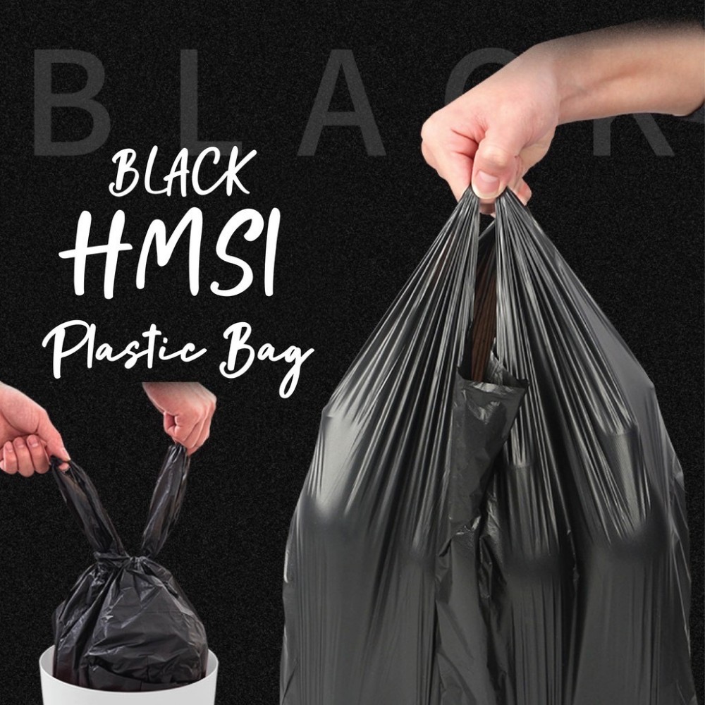 PLASTIC BAG - HMSI  (BLACK) 