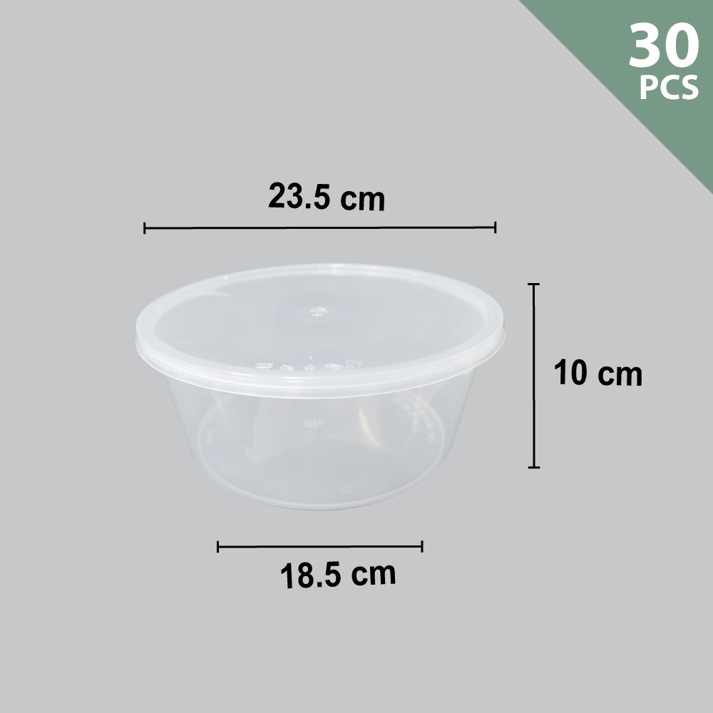 PLASTIC CONTAINER FC3000 (30'S X 3PKT/CTN)