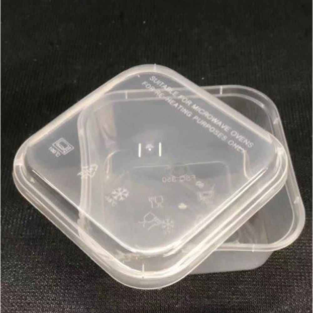 PLASTIC CONTAINER FSQ350 (SQUARE) (50'S X 10PKT/CTN)