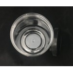 TP108 PLASTIC JAR C/W SCREW CAP (BLACK) (PC)