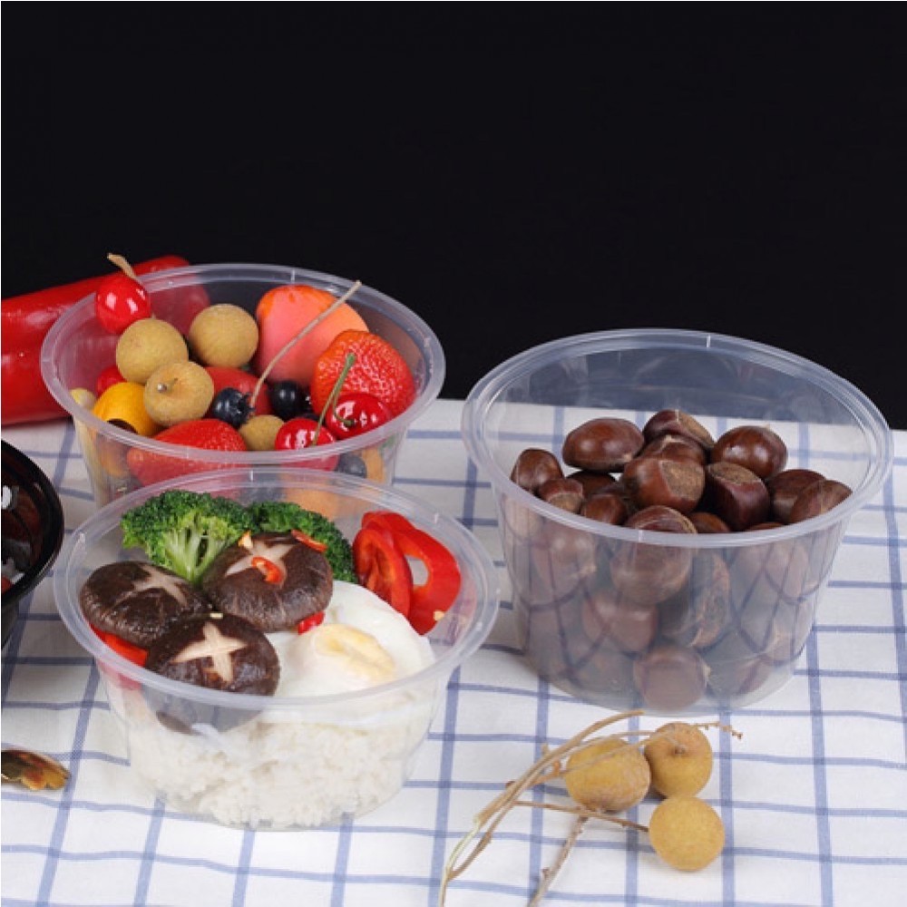 PLASTIC CONTAINER A30 (ROUND) (50'S/PKT)