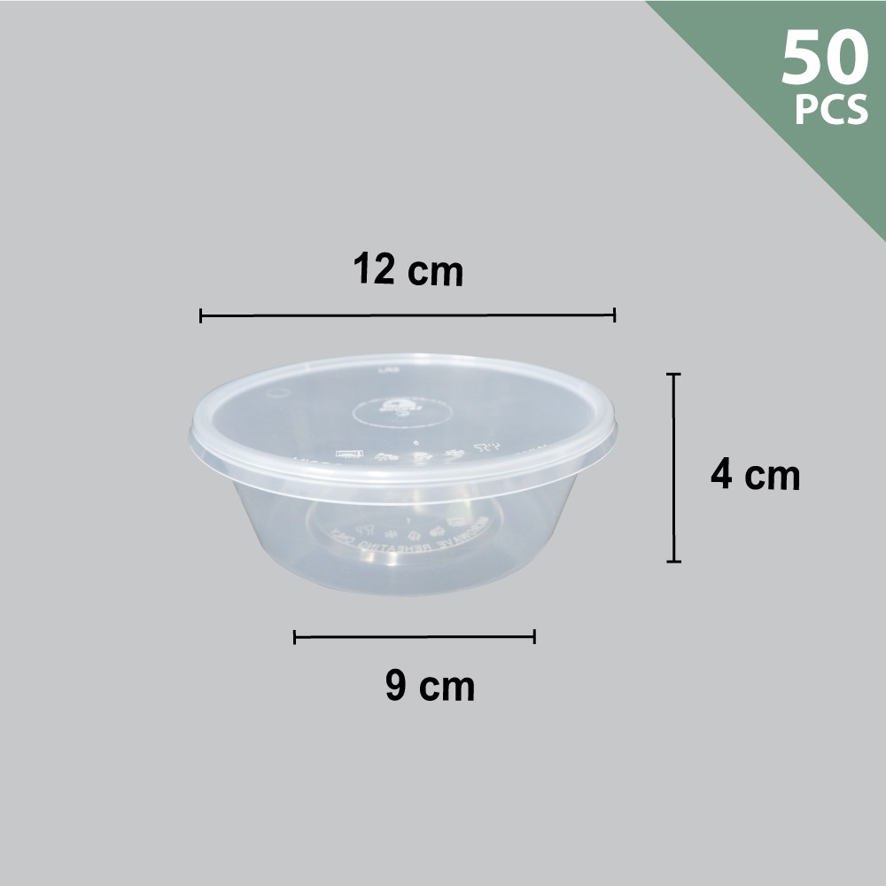 PLASTIC CONTAINER MS250 (+-50'S X 10PKT