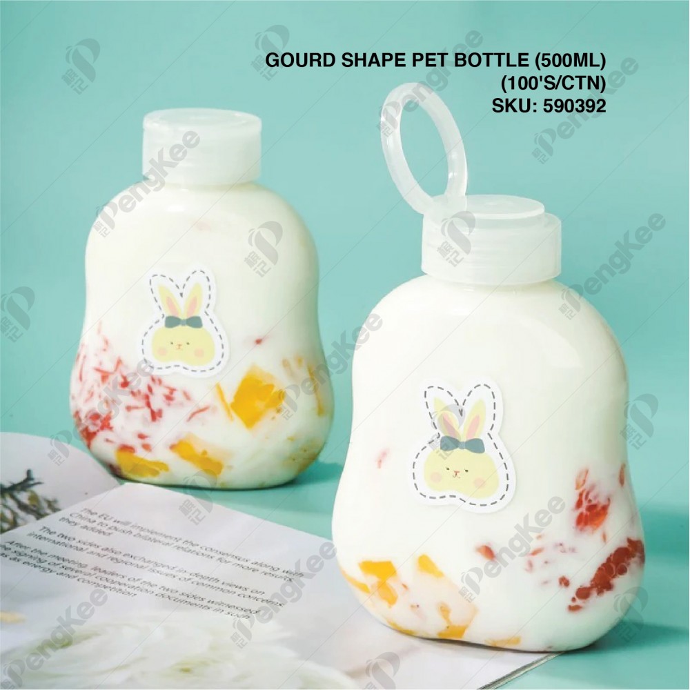 Gourd Shape PET Bottle 500ml(cm)(100'S/CTN)