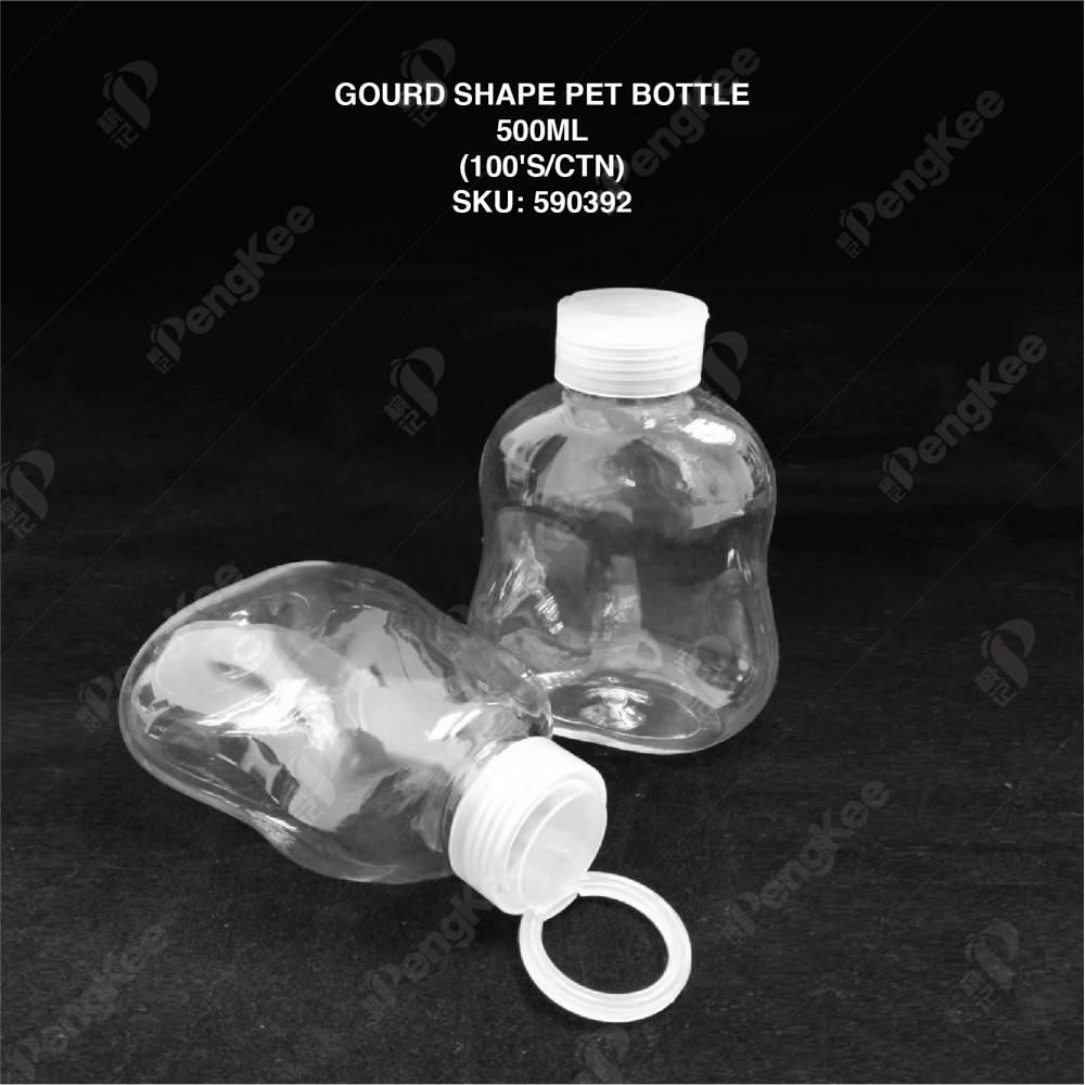 Gourd Shape PET Bottle 500ml(cm)(100'S/CTN)
