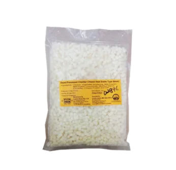 HEAT STABLE DICED CHEESE 6MM (WHITE) (1KG) 10PKT/CTN