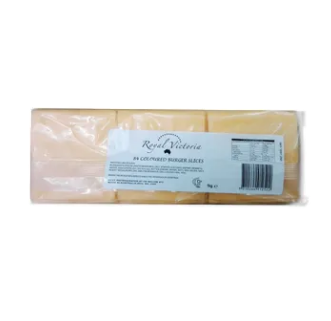 ROYAL VICTORIA 84 CLOURED BURGER SLICE (ORANGE) (1KG) 