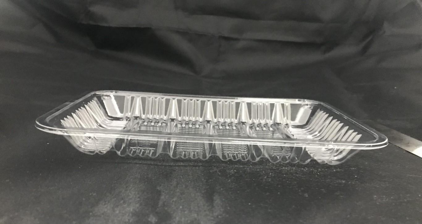 PLASTIC TRAY TCM-12 (APET - CLEAR) (100'S) 