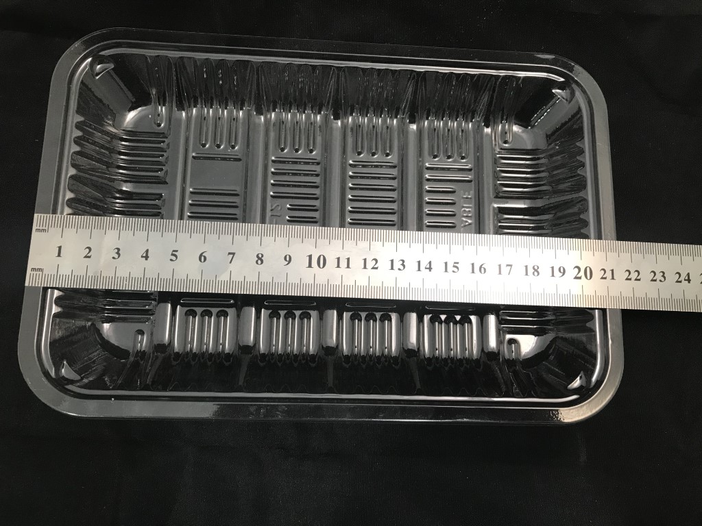 PLASTIC TRAY TCM-12 (APET - CLEAR) (100'S) 