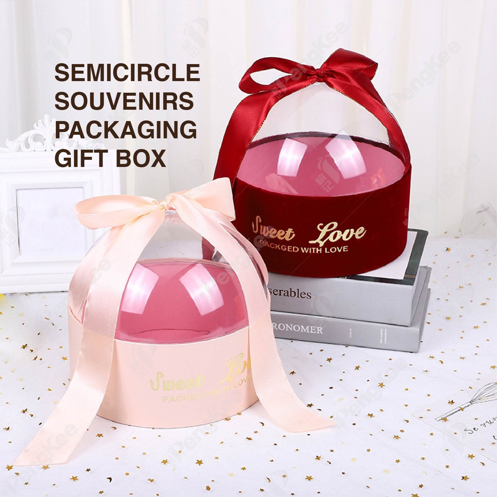 SEMICIRCLE SOUVENIRS PACKAGING GIFT BOX