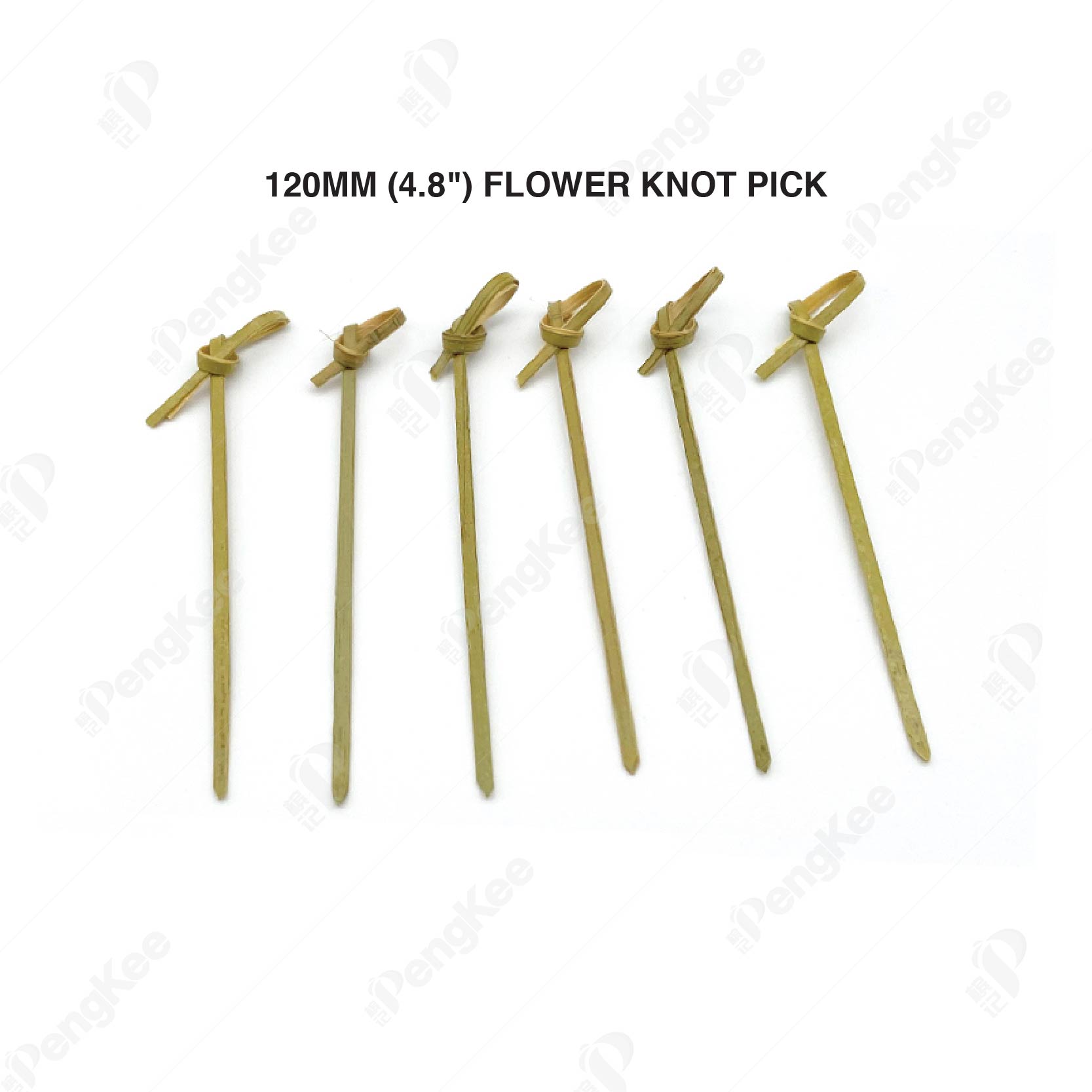 120MM (4.8") FLOWER KNOT PICK (100'S X 200PKT/CTN)