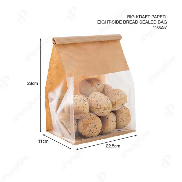 KRAFT BIG EIGHT-SIDE BREAD SEALED BAG