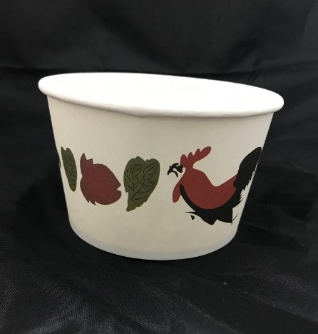 850CC PAPER BOWL (CHICKEN PRINTED) 