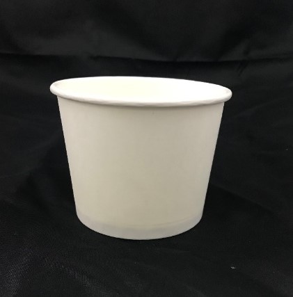 390CC PAPER BOWL (WHITE PLAIN) (50'S)
