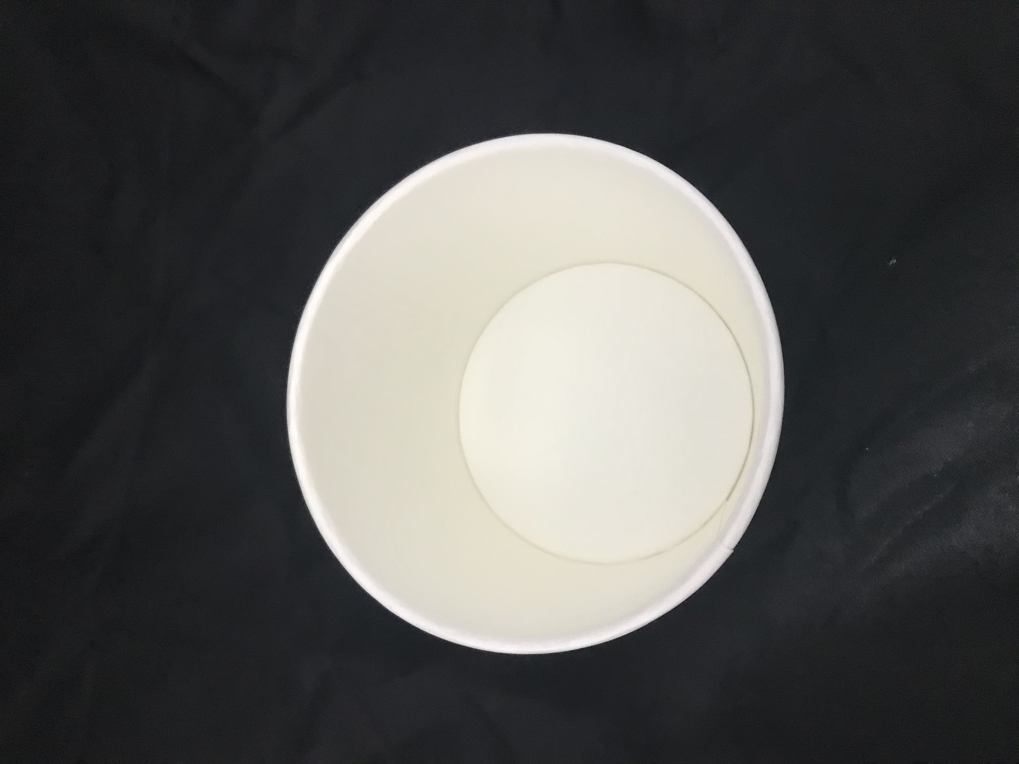 390CC PAPER BOWL (WHITE PLAIN) (50'S)