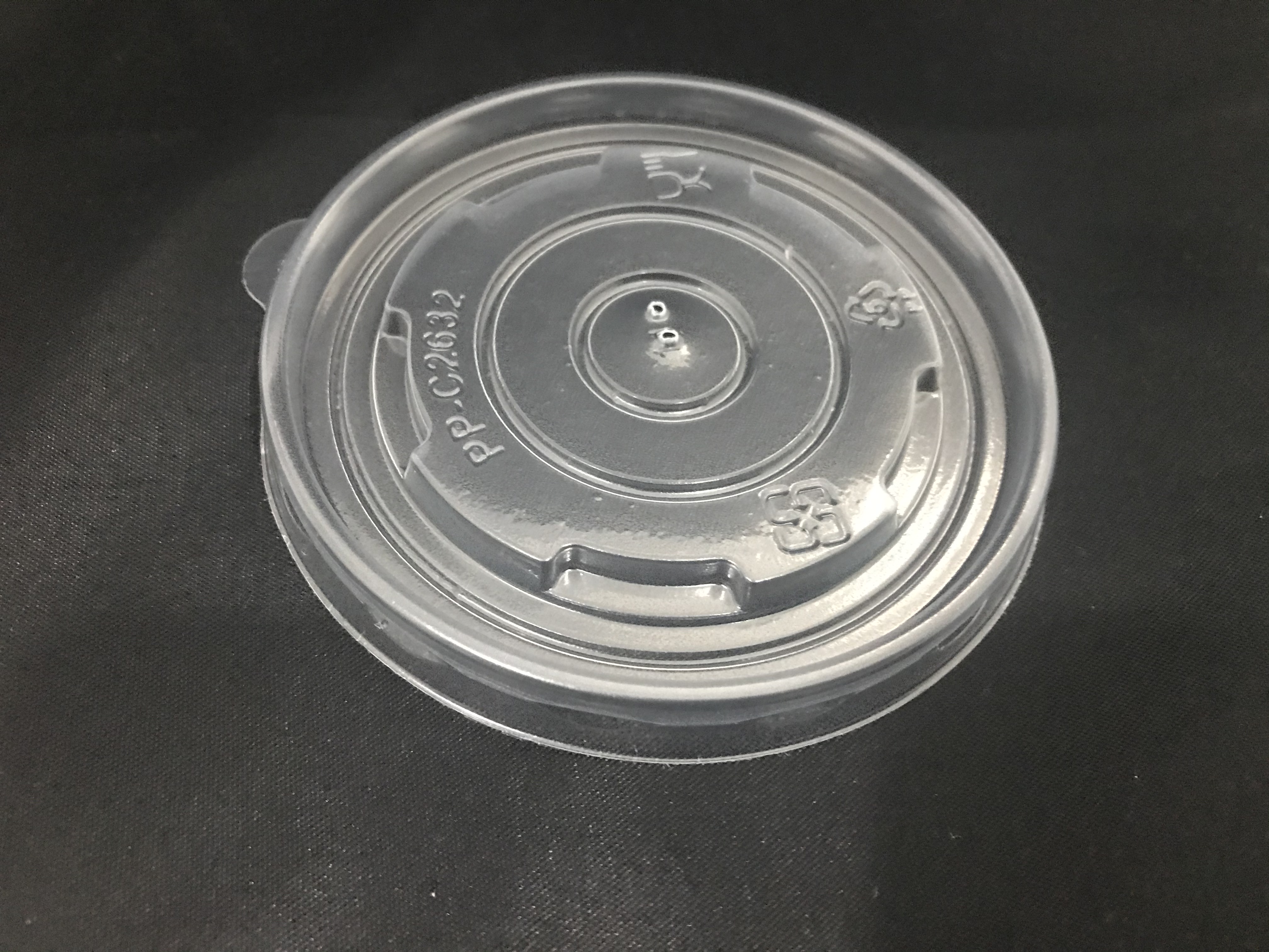(PKT) BOWL LID PP-C2632 FOR 260CC PAPER BOWL
