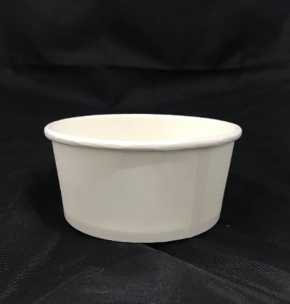 390CC PAPER BOWL (SHORT) (PLAIN WHITE) (CM) (50'S) 