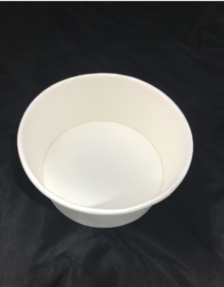 390CC PAPER BOWL (SHORT) (PLAIN WHITE) (CM) (50'S) 