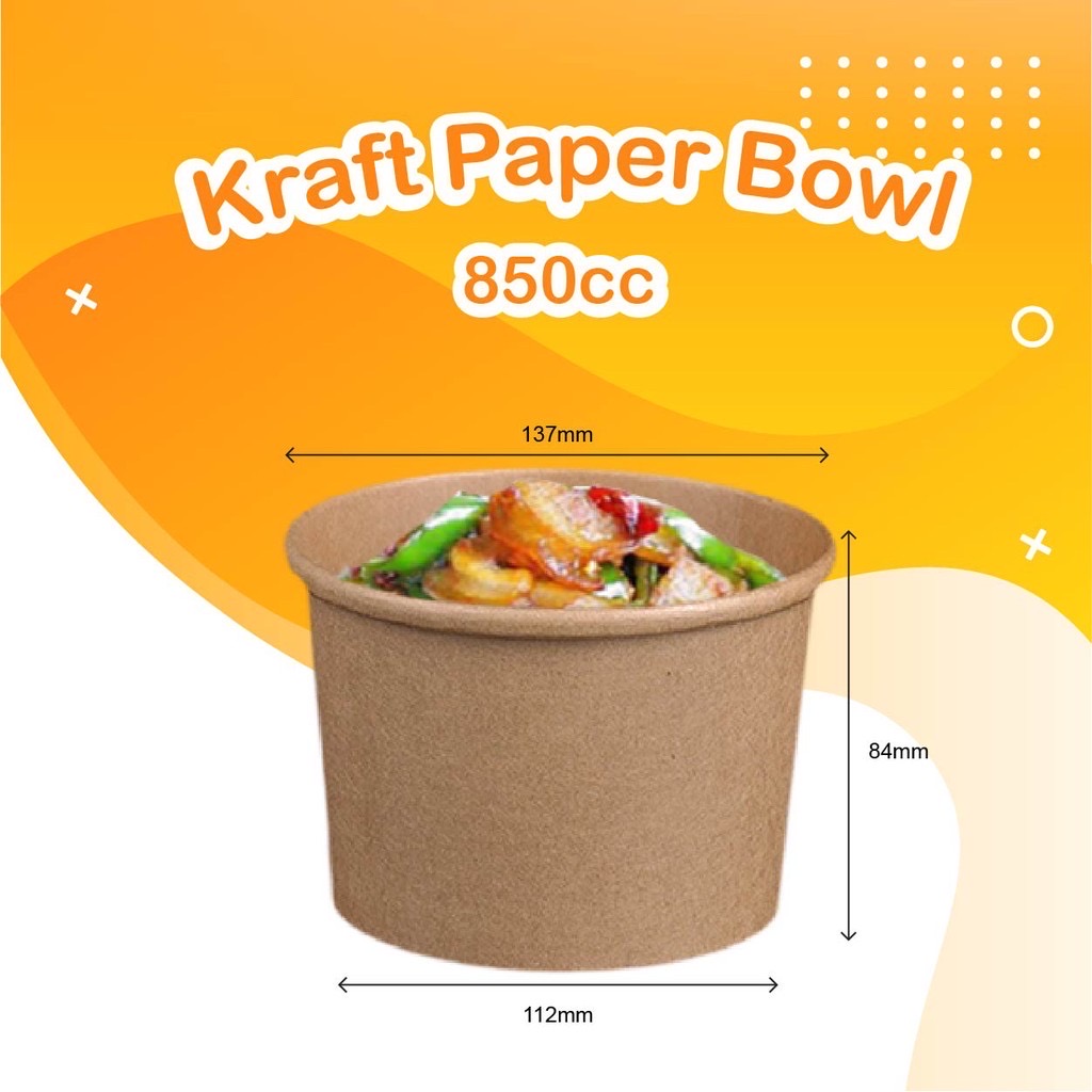 WHITE INNER TRAY FOR  850CC & 1000CC BOWL - 50 PCS