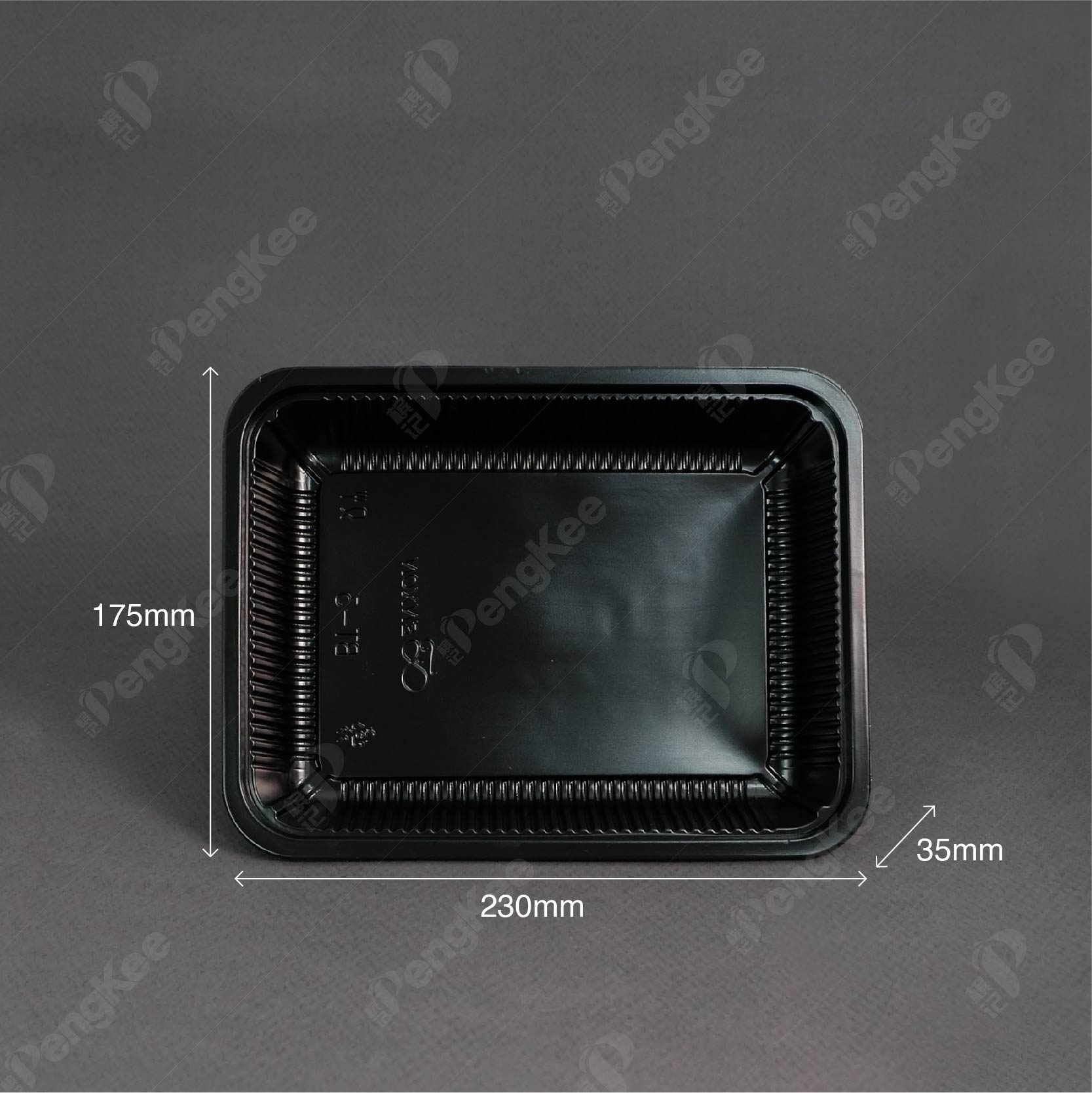 BT-3 LID (CLEAR) + TRAY (1 COMP.)