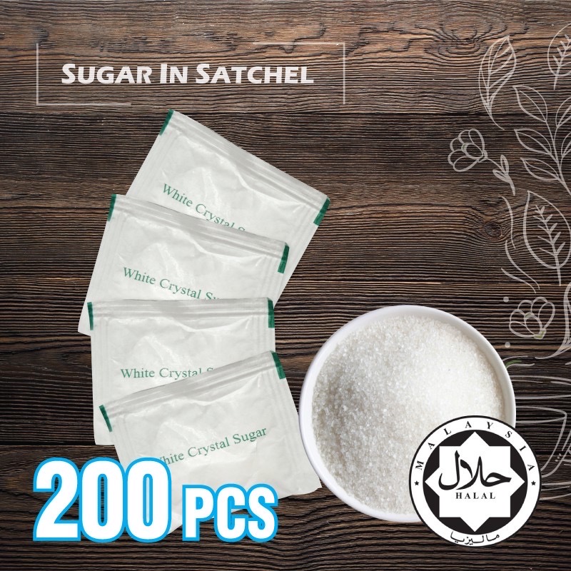 SUGAR IN SATCHEL (WHITE) (200satchel/pkt) 