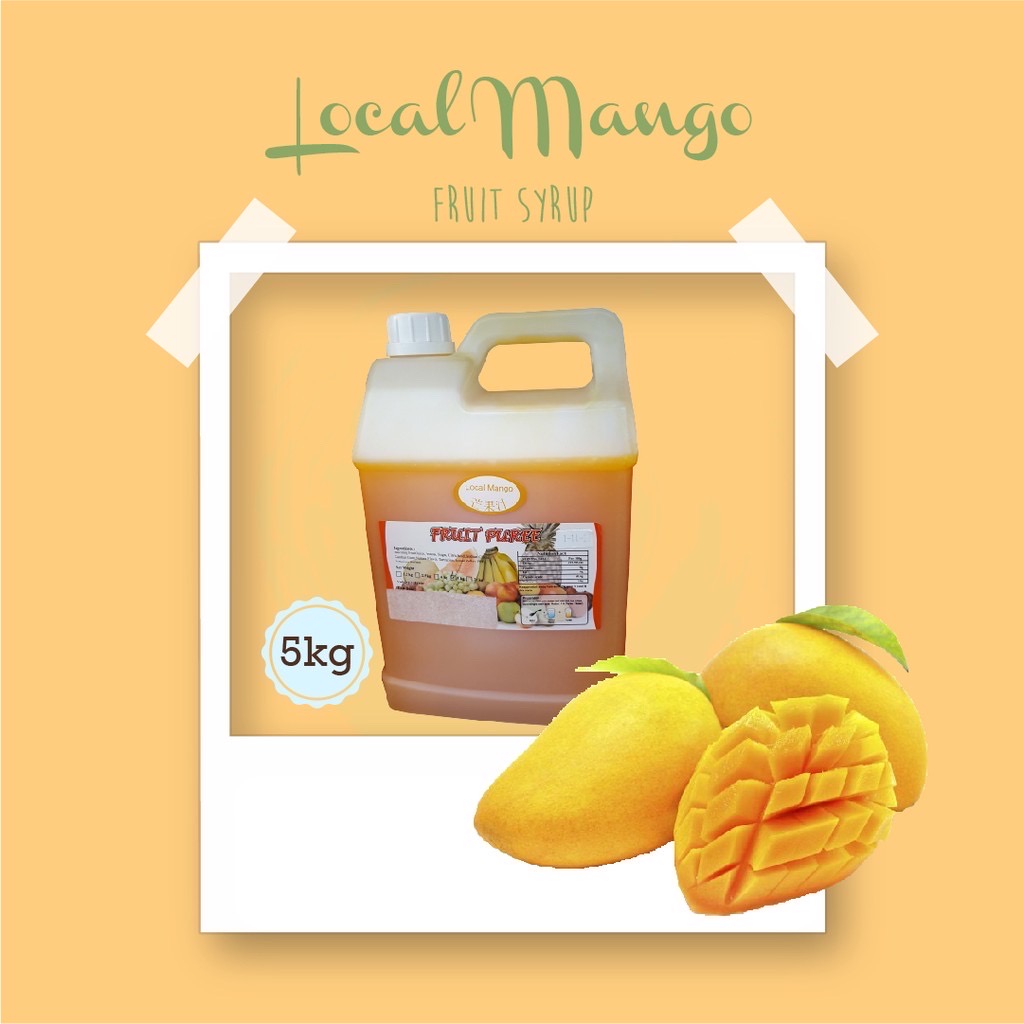 MANGO CONC.SYRUP LT 5KG