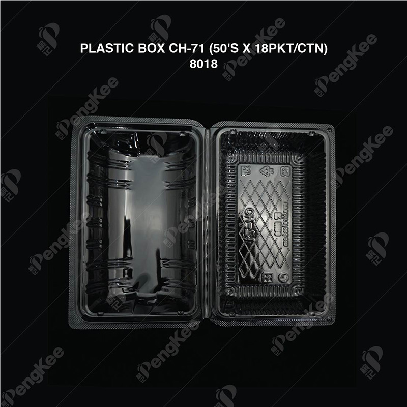 PLASTIC BOX CH-71 (50'S)