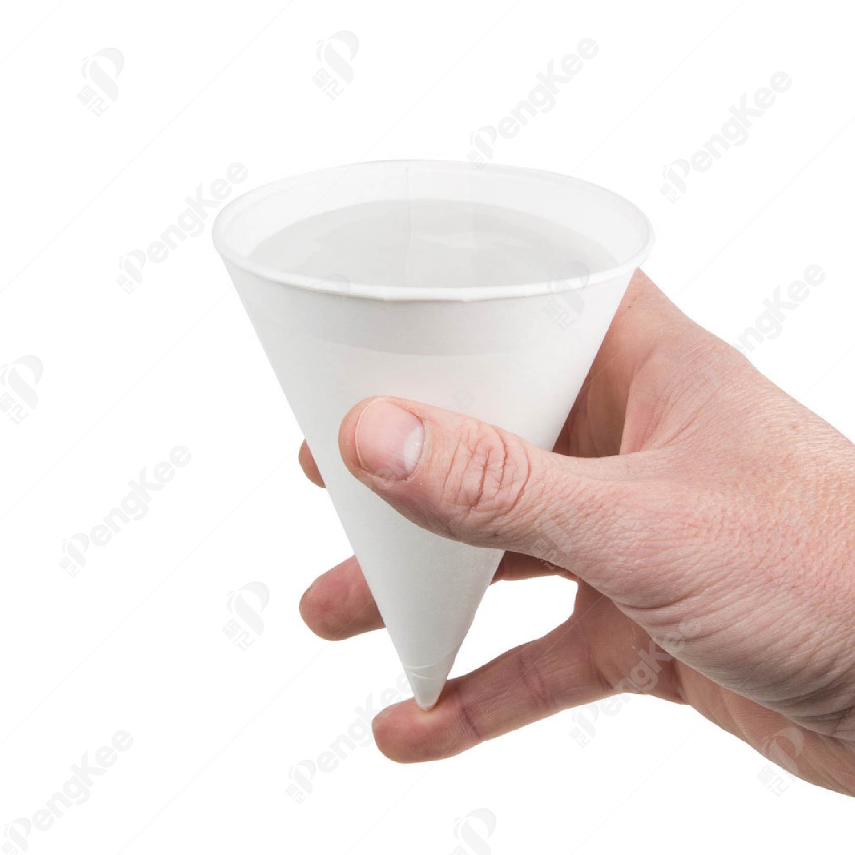4OZ PAPER CONE CUP (CM) (200'S) (25PKT/CTN)