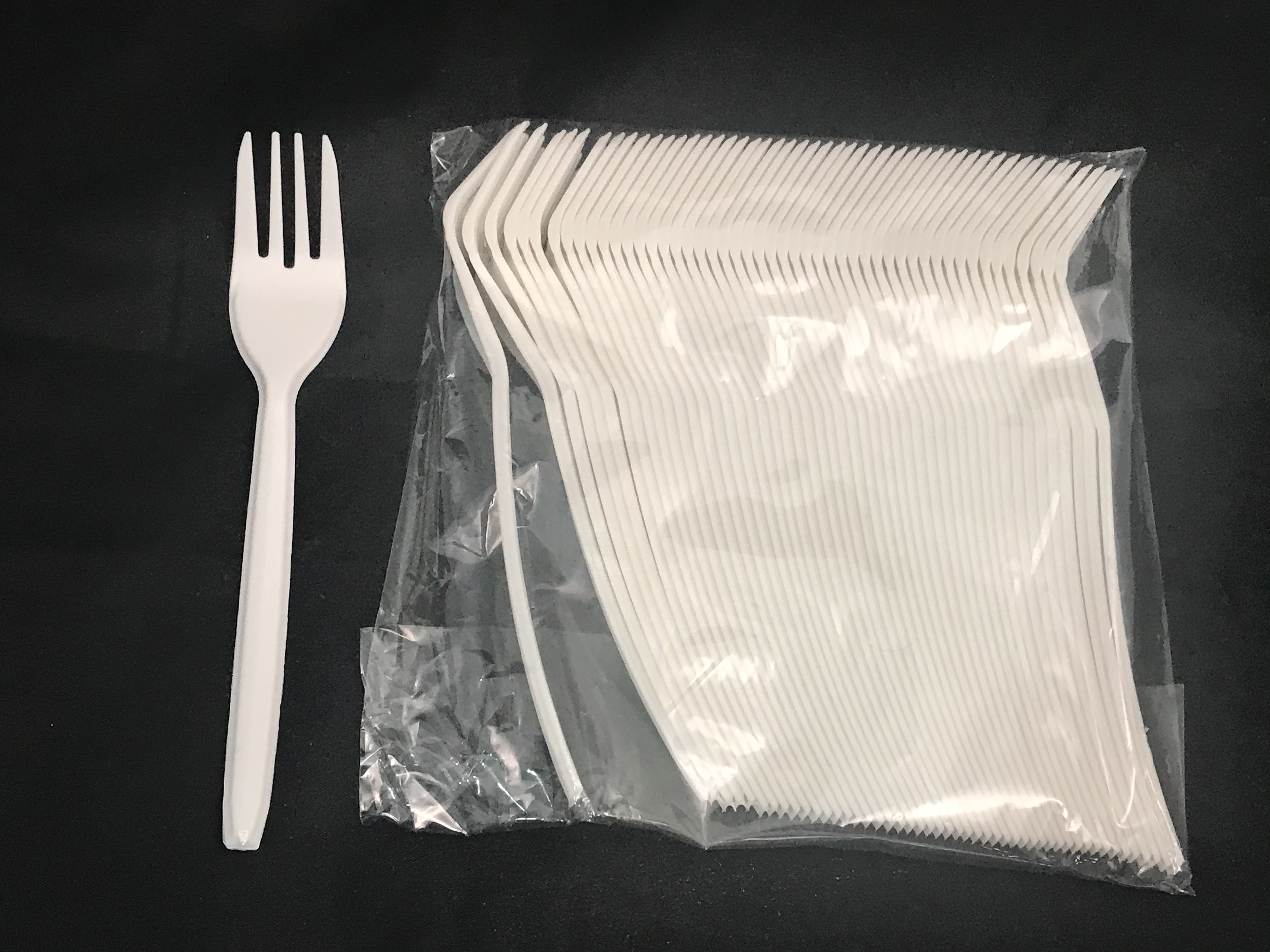 6.5" PLASTIC FORK (CW) (50'S+/-)