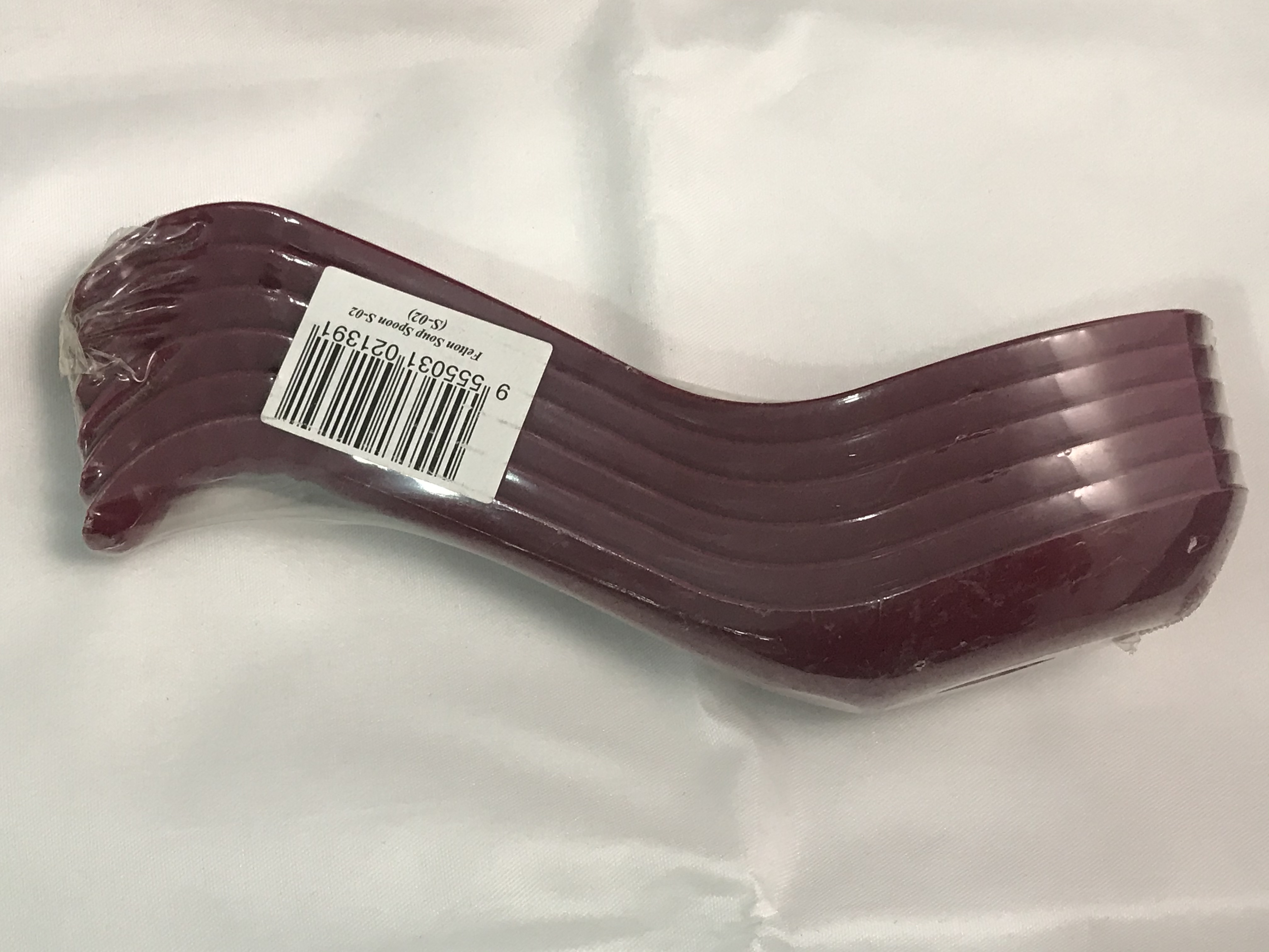 SOUP SPOON S-02 (6")(6PCS/PKT)(MAROON)