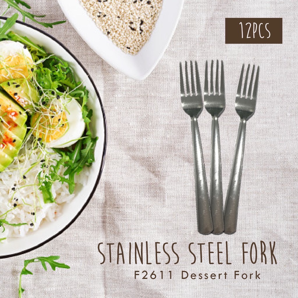 F2611 DESSERT FORK ( 12PCS /PKT )