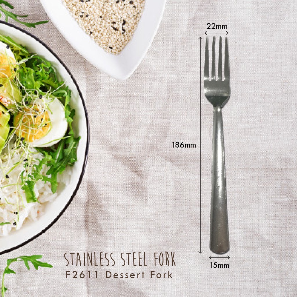 F2611 DESSERT FORK ( 12PCS /PKT )