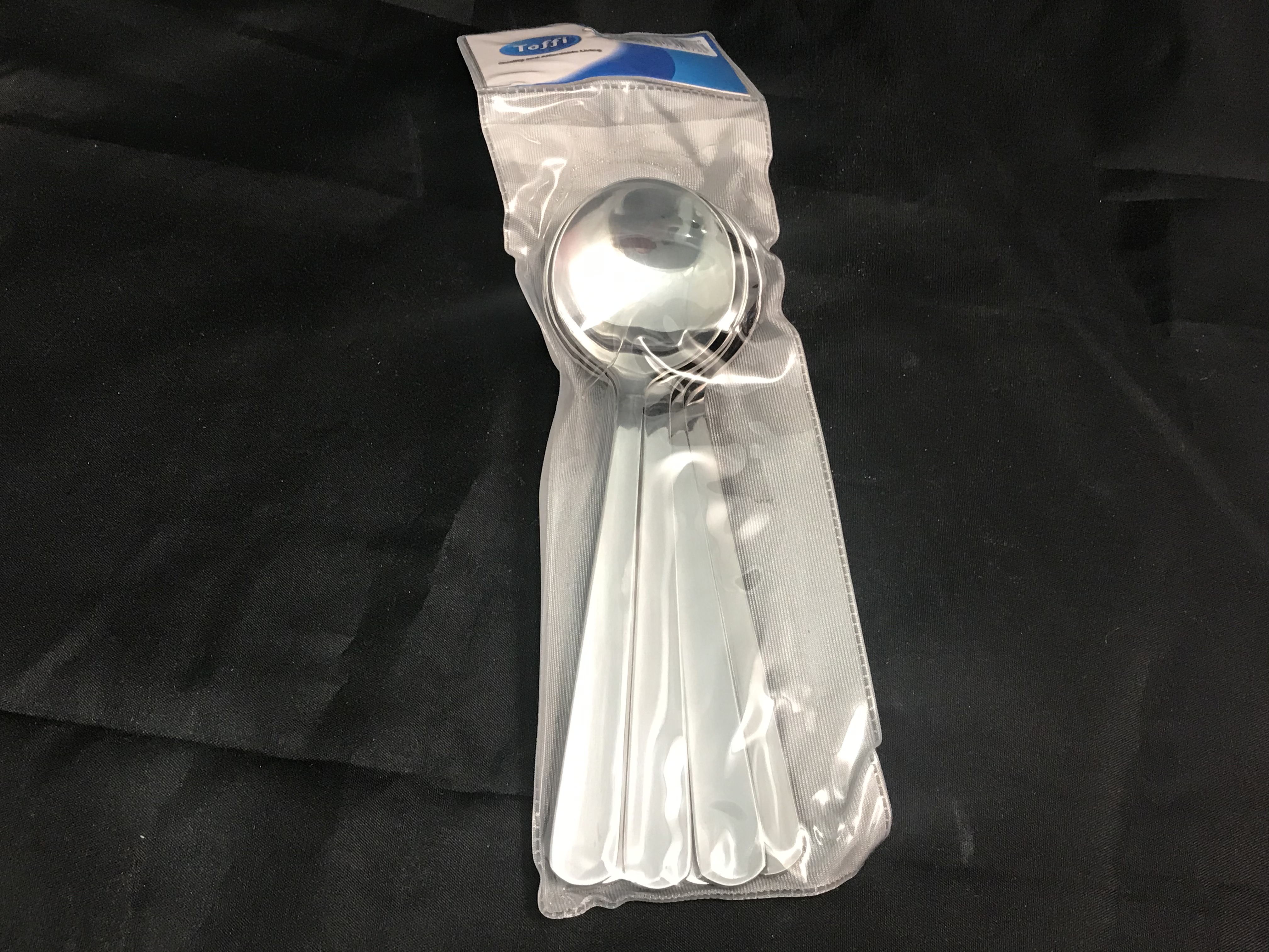 F3012 TOFFI DESSERT SOUP SPOON ( 6PCS /PKT )