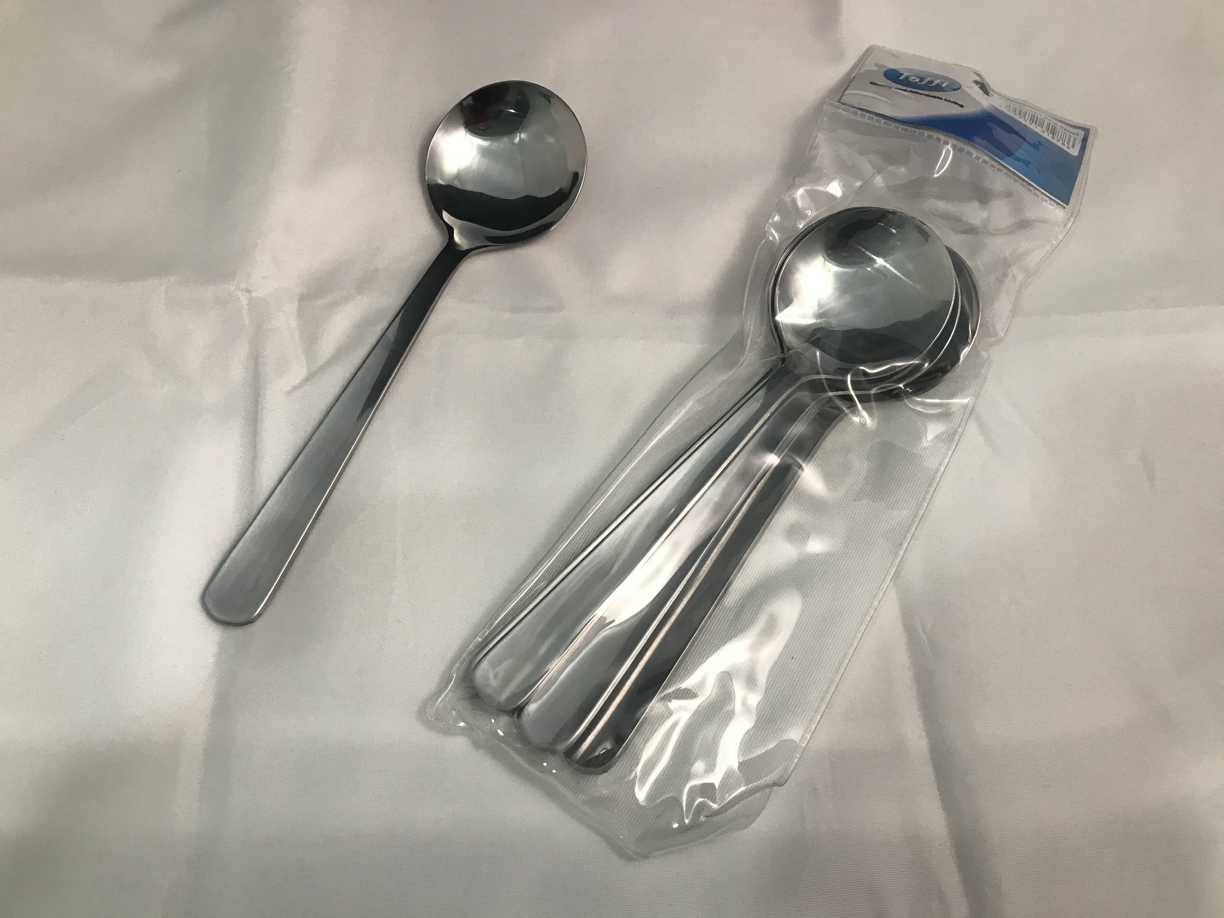 F3012 TOFFI DESSERT SOUP SPOON ( 6PCS /PKT )