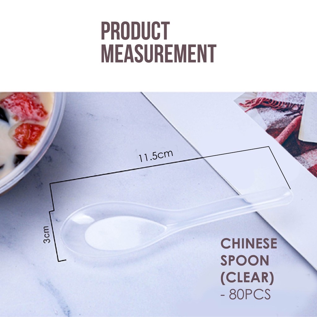 SHANGHAI CHINESE SPOON CLEAR 80'S *25PKT