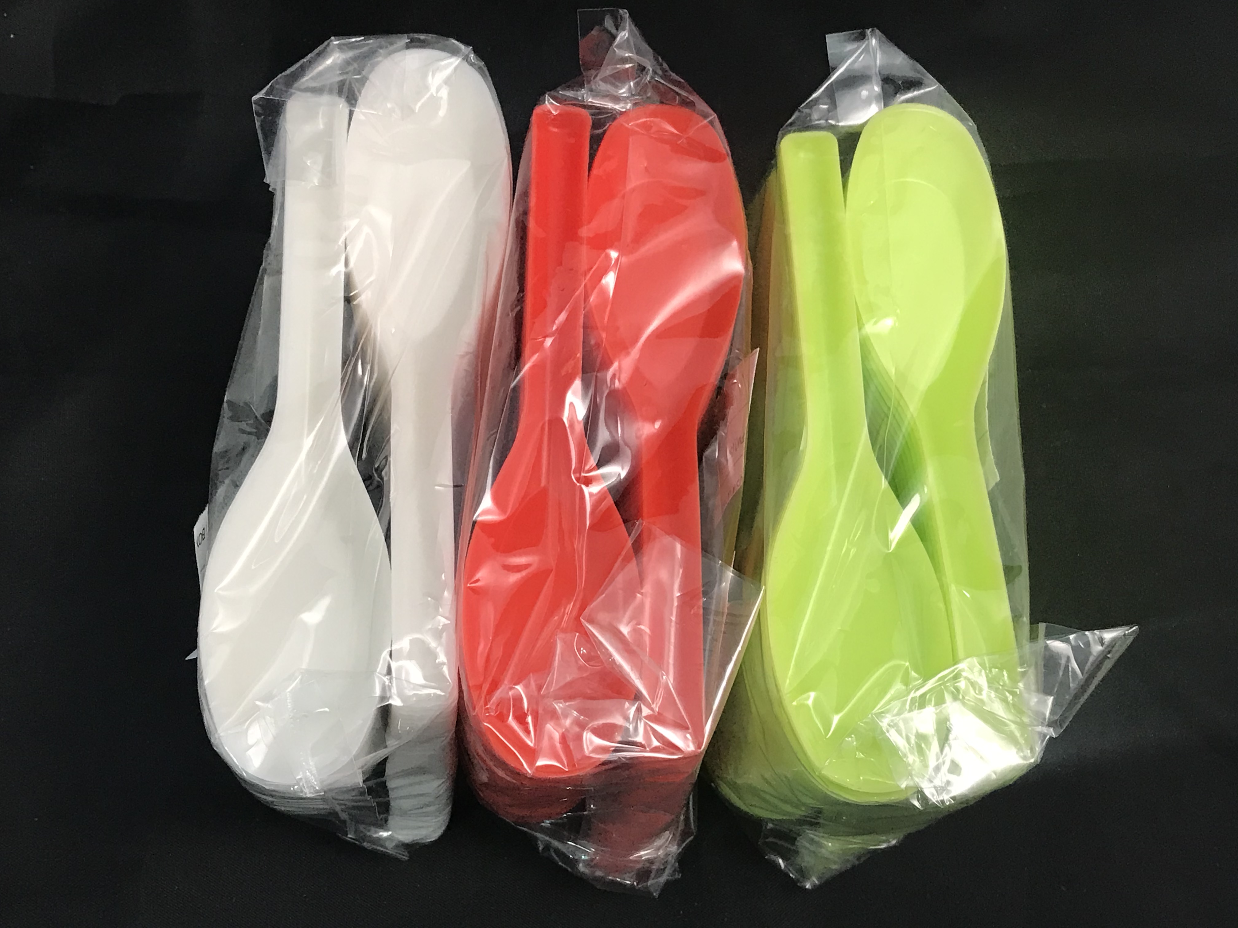 TC CHINESE SPOON (WHITE) (+-80'S) (30PKT/CTN)